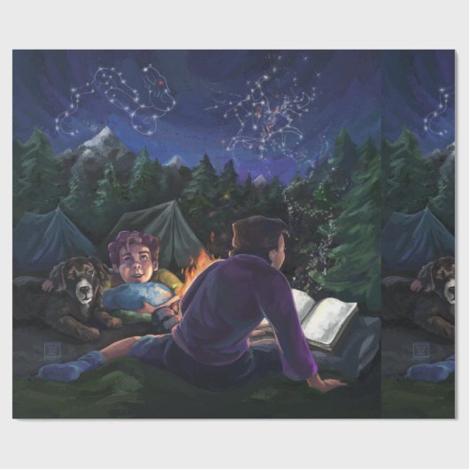 Summer Kovernachten Cadeaupapier (Vlak)