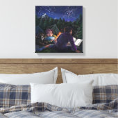 Summer Kovernachten Canvas Afdruk (Insitu (Slaapkamer))