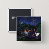 Summer Kovernachten Vierkante Button 5,1 Cm (Voorkant /achterkant)