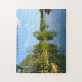 Summer Lake Illinois. kerstcadeautjes Legpuzzel (Verticaal)