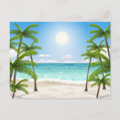 Summer Landscape Briefkaart (Voorkant)