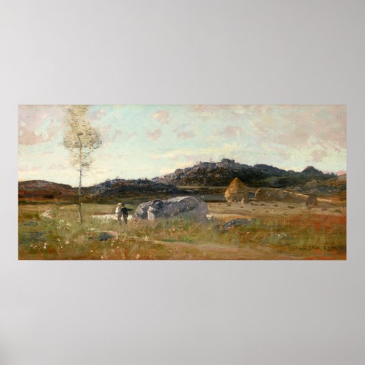 Summer Landscape Poster (Voorkant)