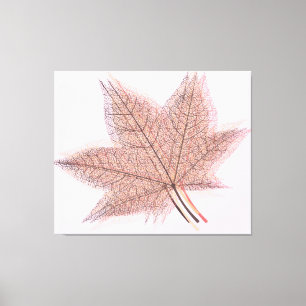 Summer Leaf #2 Canvas Afdruk