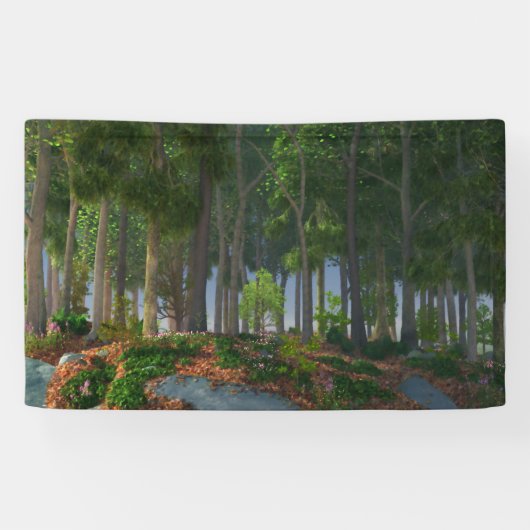 Summer Leaves Banner (Horizontaal)