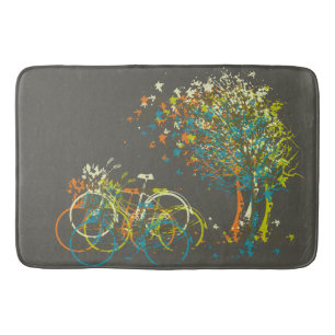 Summer Leaves Trees Badmat