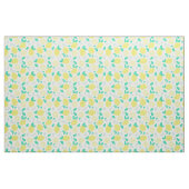 Summer Lemon Pattern in Cream Stof (Fat Quarter)