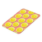 Summer Lemon Slices Pattern Magneet (Linkerzijde)