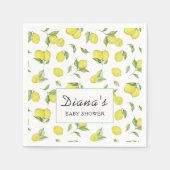 Summer Lemons Baby shower Servet (Voorkant)