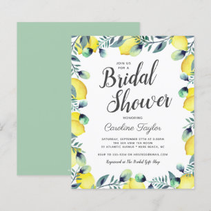 Summer Lemons & Eucalyptus Bright Vrijgezellenfees