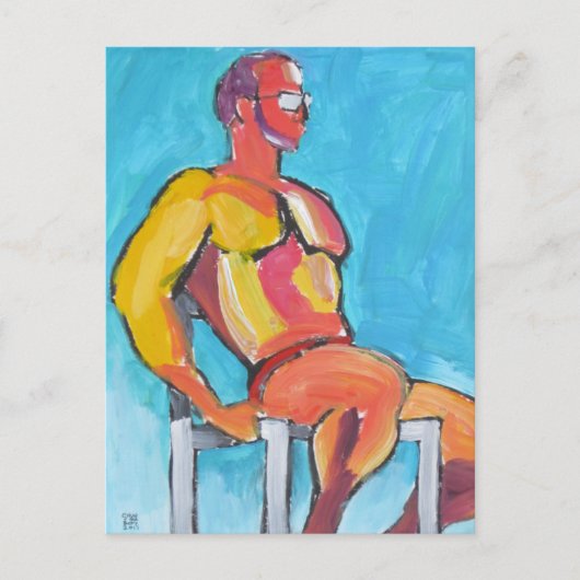 Summer Lifeguard Briefkaart (Voorkant)