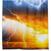 Summer Lightning Douchegordijn (Voorkant)