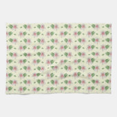 Summer Lily Floral Seamless Pattern Theedoek (Horizontaal)