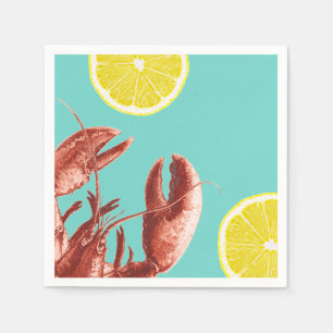 Summer Lobster Boil Party Aqua Servet