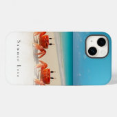 Summer Love — iPhone 14 Tough Coque 2 Crabs (Verso (horizontal))