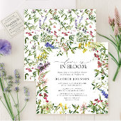 Summer Love is in Bloom Wildflower Vrijgezellenfee Kaart