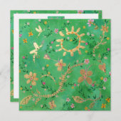 Summer Magic Invitation Kaart (Voorkant / Achterkant)