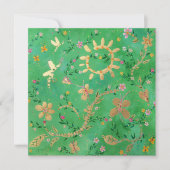 Summer Magic Invitation Kaart (Voorkant)