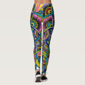 Summer Mandala Leggings (Achterkant)