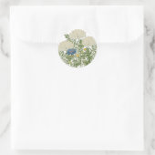 Summer Meadow Flowers Queen Anne's Lace Ronde Sticker (Tas)