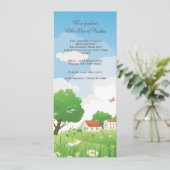 Summer Meadow Moving Announge Kaart (Staand voorkant)