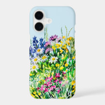 Summer meadow, wild flowers