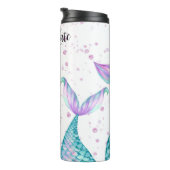 Summer Mermaid Fins Thermosbeker (Geroteerd rechts)