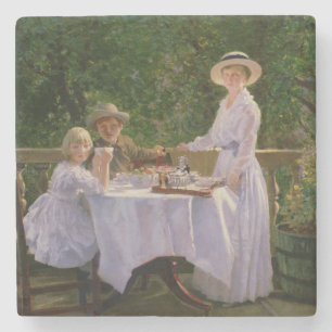 Summer middag Tea Stenen Onderzetter