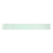 Summer Mint Bleek Green Mint & White Stripe Lint (Voorkant)