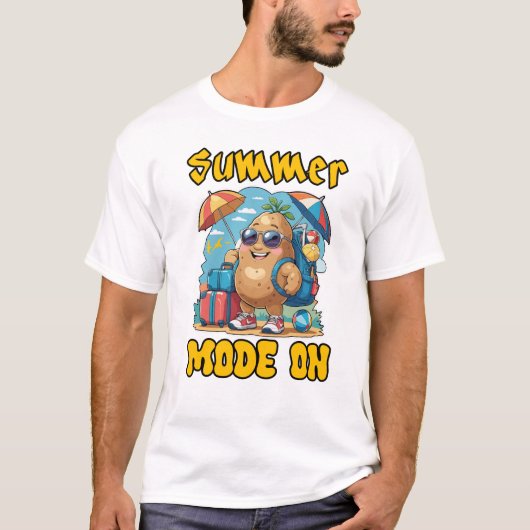 Summer Mode ON T-shirt (Voorkant)