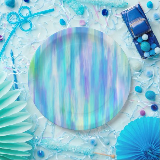 Summer Modern Abstract Papieren Bordje (Feest)