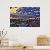 Summer Monsoons Wall Art Poster (Keuken)