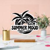 Summer Mood Acryl Bord (Huwelijk)
