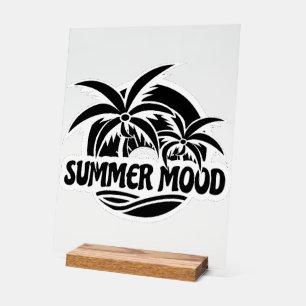 Summer Mood Acryl Bord