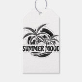 Summer Mood Cadeaulabel (Voorkant)