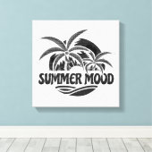 Summer Mood Canvas Afdruk (Insitu (Houten vloer))