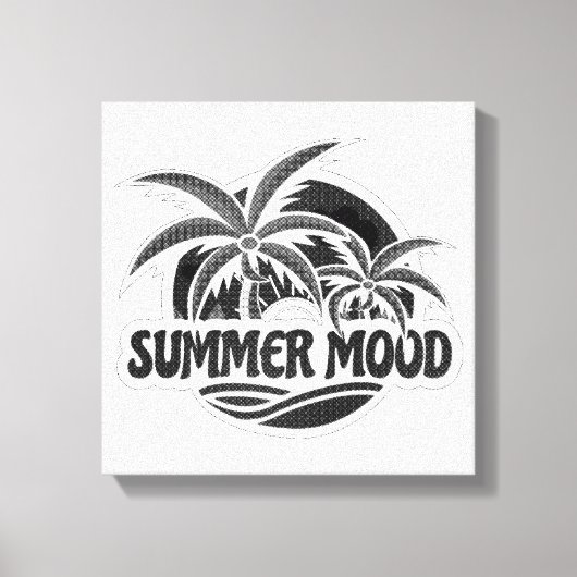 Summer Mood Canvas Afdruk (Voorkant)