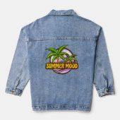 Summer Mood Denim Jacket (Achterkant)
