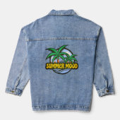 Summer Mood Denim Jacket (Achterkant)