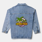 Summer Mood Denim Jacket (Achterkant)