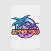 Summer Mood Golfhanddoek (Voorkant)