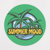 Summer Mood Labels (Design 1)