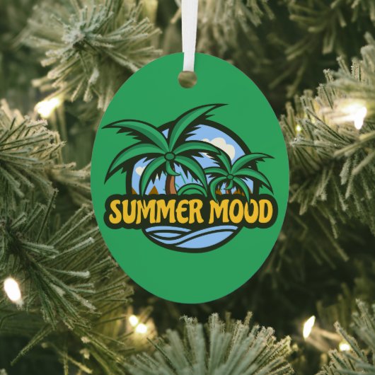 Summer Mood Metalen Ornament (Insitu)
