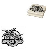 Summer Mood Rubberstempel (Gestempeld)