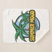 Summer Mood Sherpa Deken (Voorkant (horizontaal))