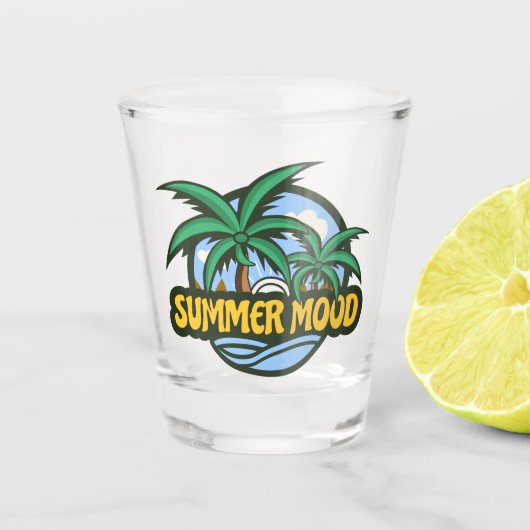 Summer Mood Shot Glas (Voorkant)