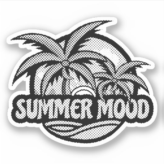 Summer Mood Sticker (Voorkant)