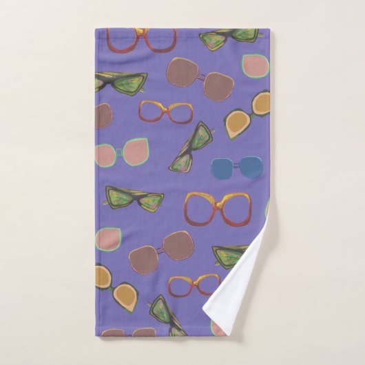 Summer Mood Sunbribril Art Towel Set Bad Handdoek (Handdoek)