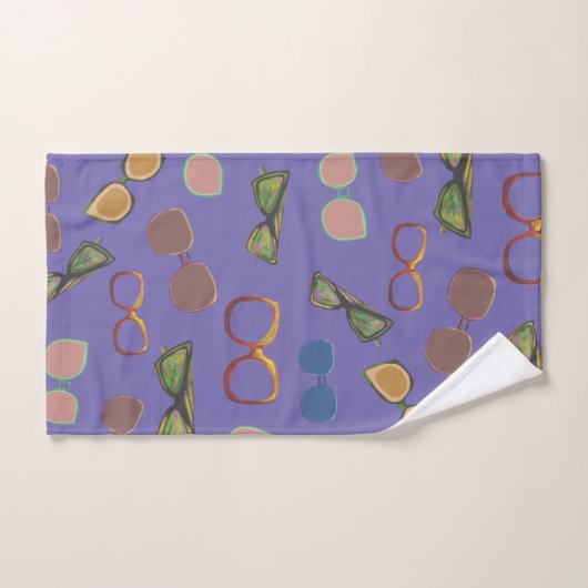 Summer Mood Sunbribril Art Towel Set Bad Handdoek (Handdoek)