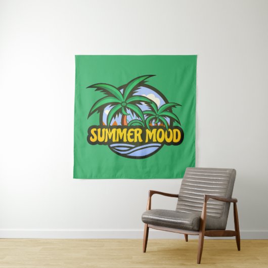 Summer Mood Wandkleed (In situ)