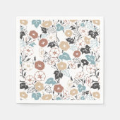 Summer Morning Glory Garden Servet (Voorkant)